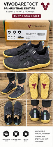 Vivobarefoot primus trail knit - vivobarefoot,